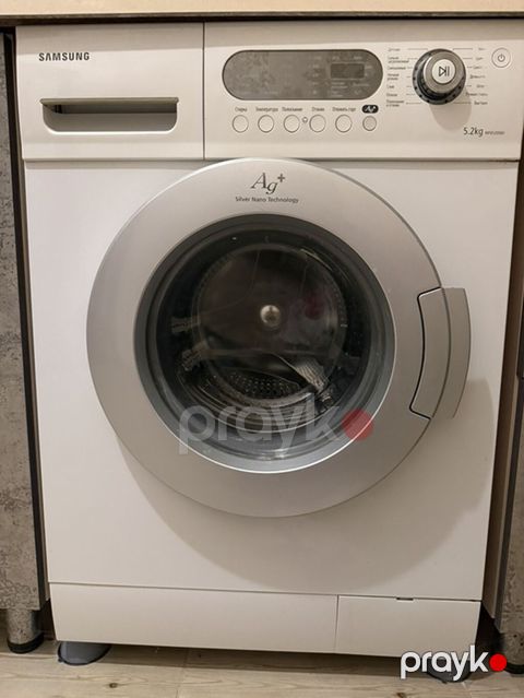 Samsung ön-yükləməli paltaryuyan maşın - Model: Silver Nano