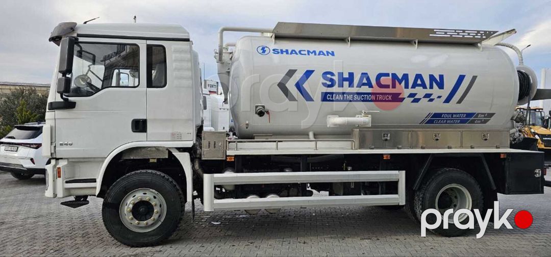 Kanalizasiya təmizləyən Shacman L3000, 2025-ci il — Yük avtomobilləri və qoşqular, Bakı (12)
