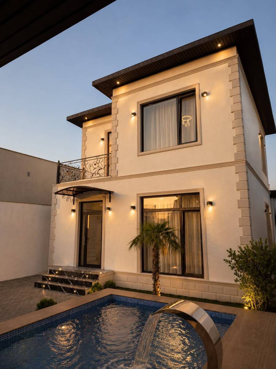 Satılır 3 otaqlı həyət evi/bağ evi 130 m² — Ev, villa, Bakı (2)