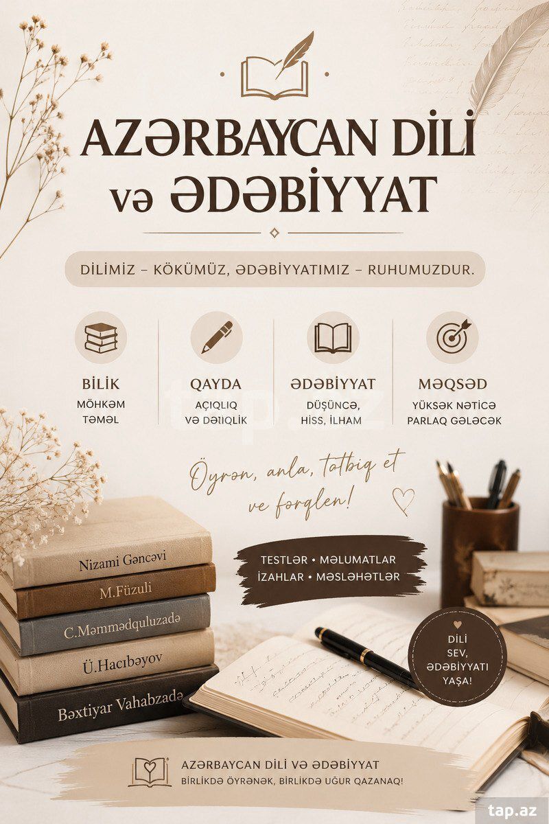 Azərbaycan dili və ədəbiyyat hazırlığı — Mallar, Bakı