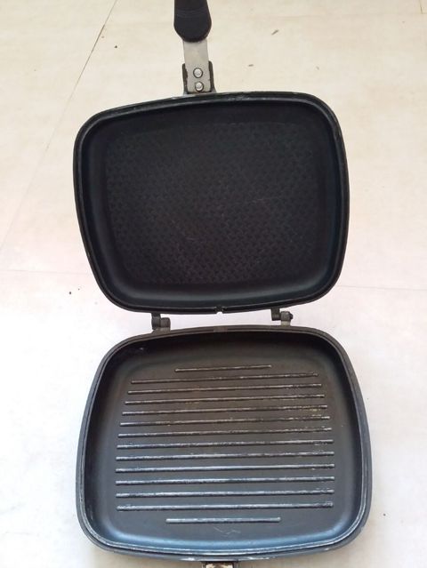 İki tərəfli qril tava "Enjoy Cooking", 28 sm, qara