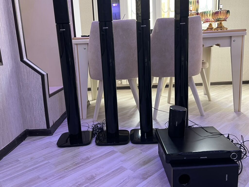 Philips ev kinoteatrı – 5.1 akustik sistem Xüsusiyyətlər: - 4 ədəd — Elektronika, Digah (2)