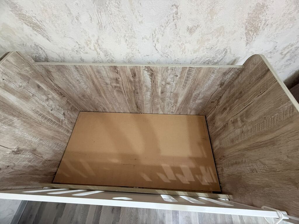 Uşaq beşiyi – çoxfunksiyalı model - Material: MDF/laminat ağac — Mebel, Ceyranbatan (5)