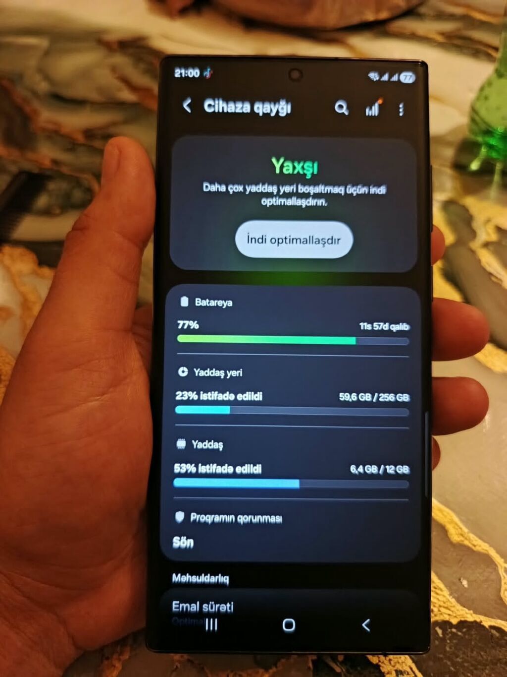 Samsung Galaxy S22 Ultra, 256 GB, rəng - Qara — Samsung, Xırdalan (4)
