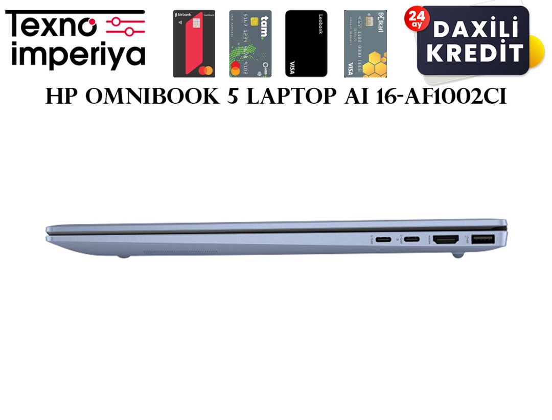 HP OmniBook 5 Laptop AI 16-af1002ci BG7H6EA — Elektronika, Bakı (5)