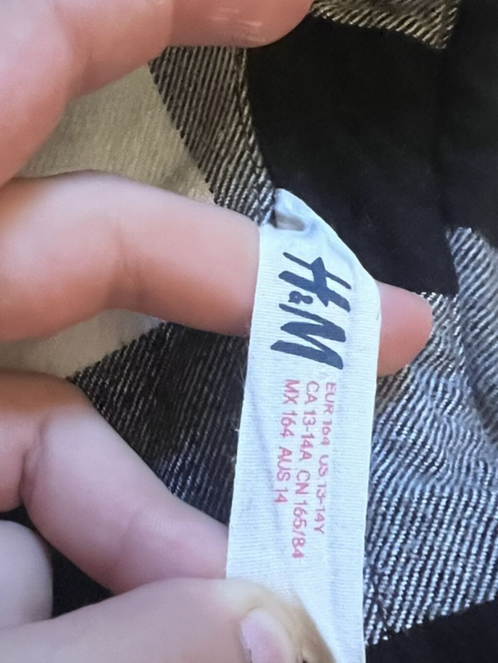 H&M flanel köynək - Brend: H&M - Ölçü etiketdə: EU 164 / US — Köynək, Bakı (2)