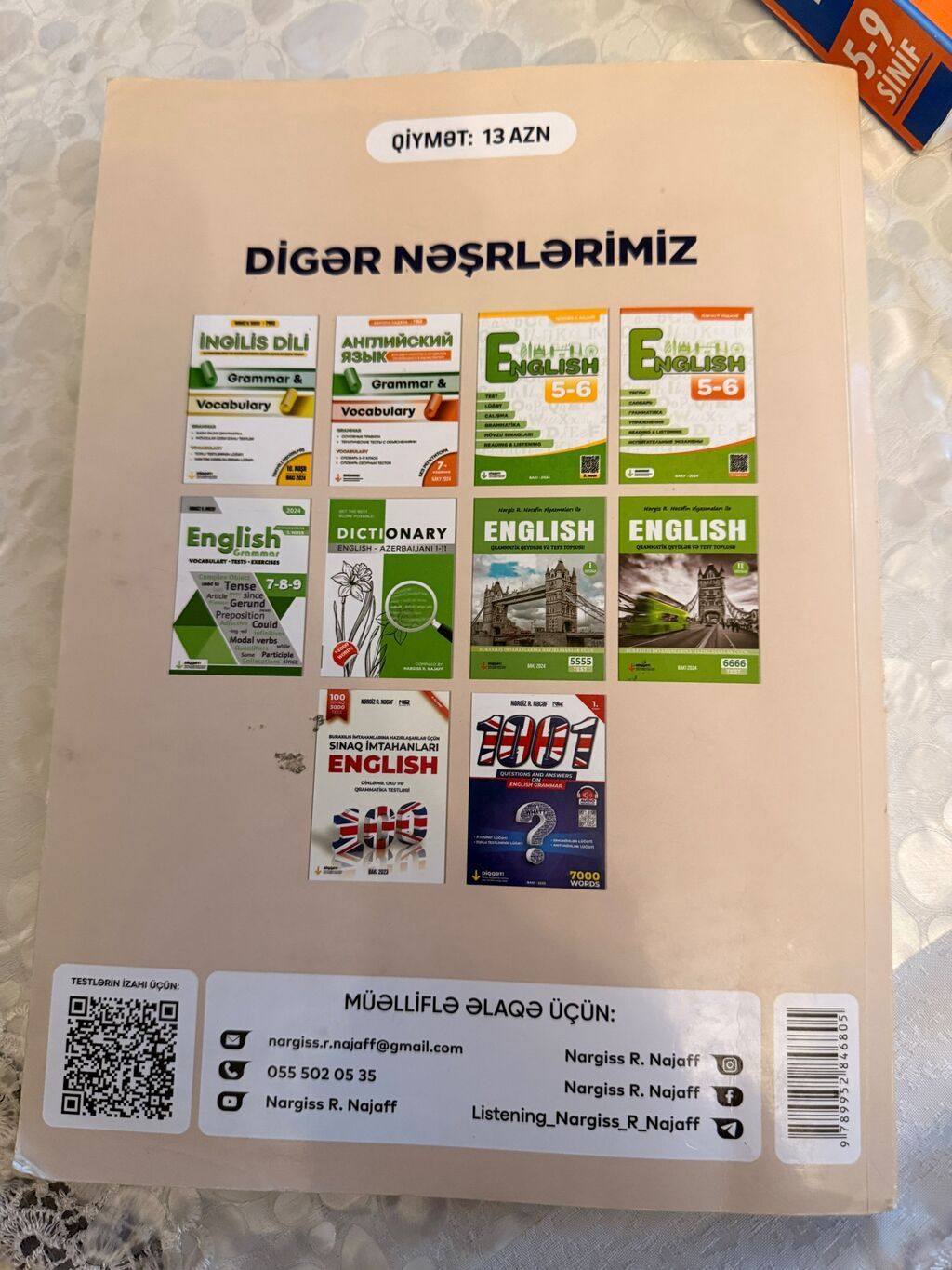 Məhsul: “English 250 – Buraxılış imtahanlarına hazırlaşanlar üçün — Kitablar və jurnallar, Bakı (2)