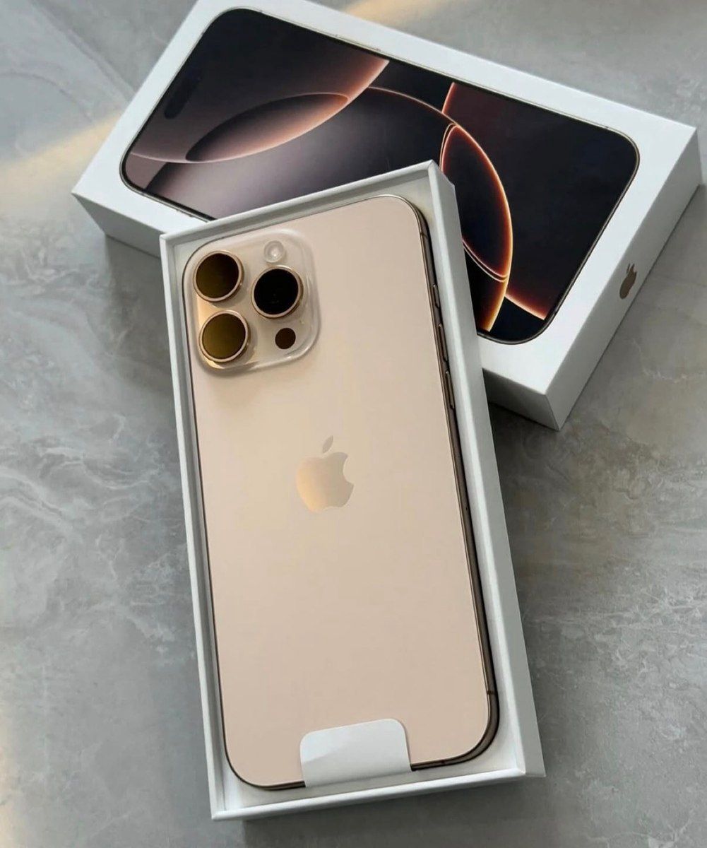 Apple iPhone 16 Pro Max Desert Titanium 512GB/8GB — Smartfonlar, Bakı