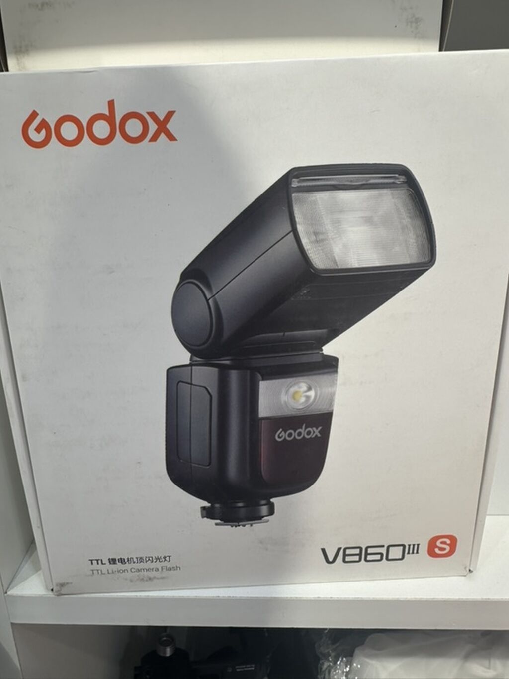 Godox V860III S – TTL Li-ion kamera flaşı - Sistem: Sony üçün “S”