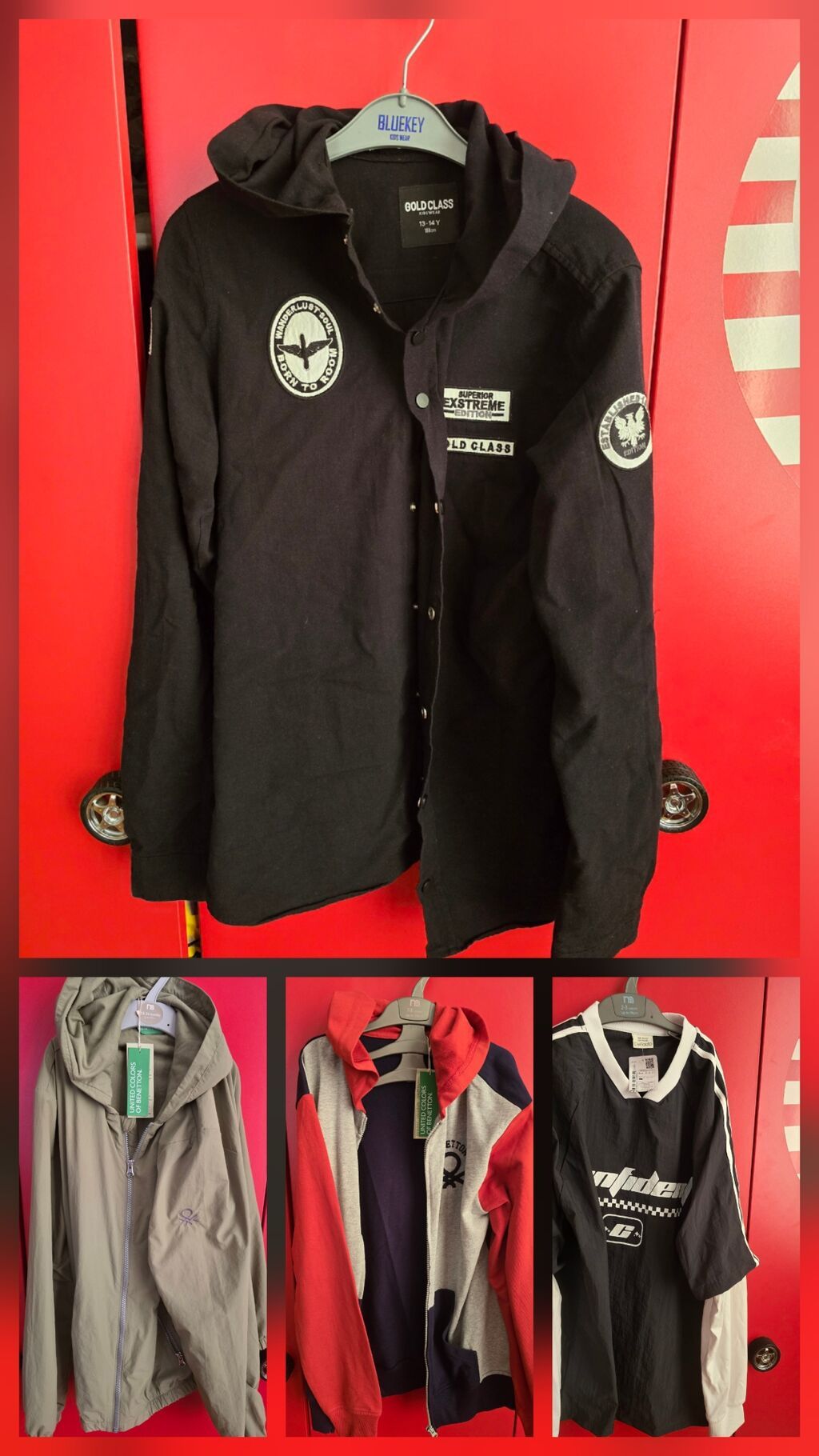 Jaket, Uniseks, 12 - 14 yaş, Benetton — Uşaq geyimi, Digah (3)