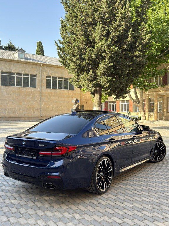 BMW 530, 2.0 L, 2018 il, 163 000 km — Avtomobillər, Bakı (4)