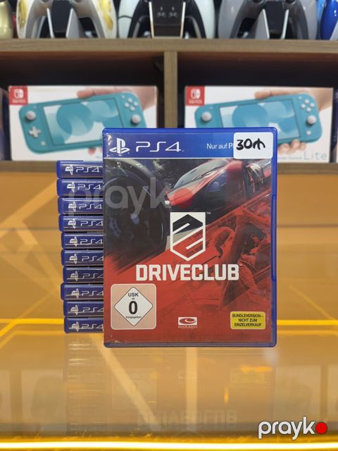 Drive Club - PS4 oyun diski