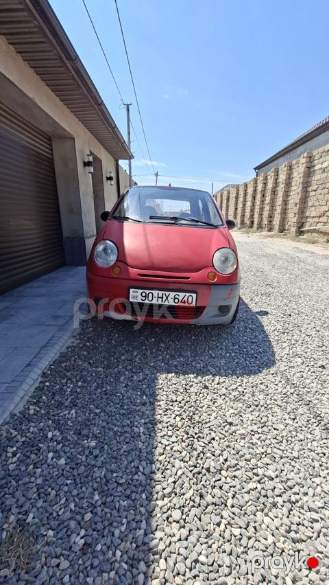 Daewoo Matiz, masinin matoru xadavoyu ideal vesyetdidedi yungul
