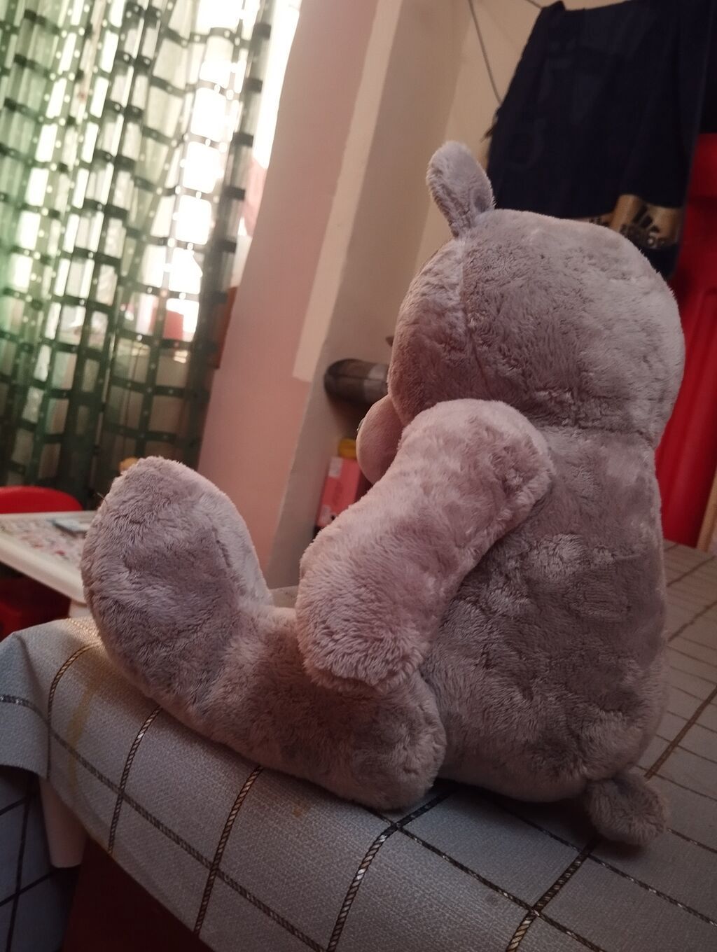 Teddy ayı 2gundu uşağa hədiyyə alinib 25manata oynatmir.Texmini ölçüsü — Yumşaq oyuncaqlar, Bakı (2)