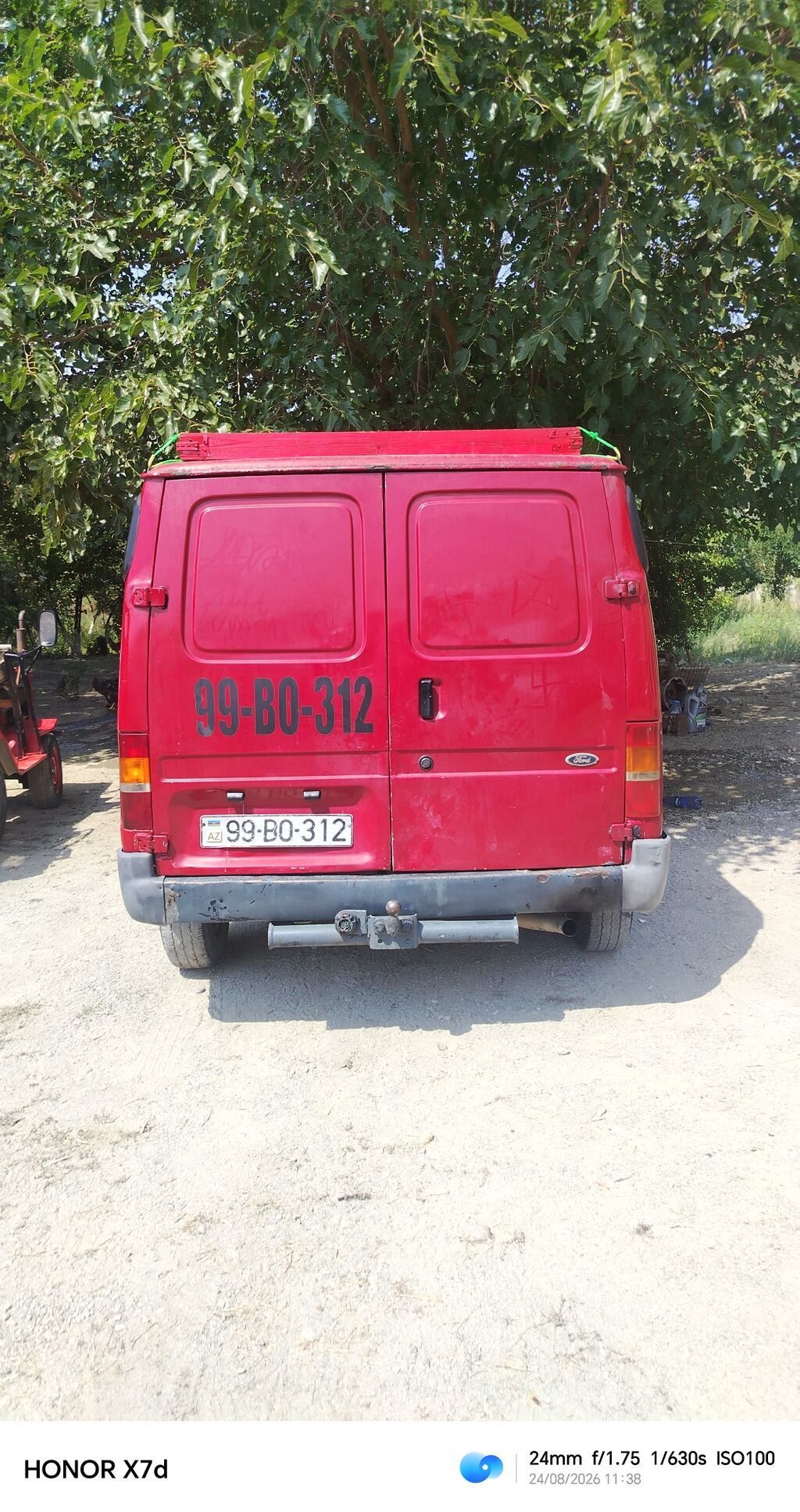 Ford Transit yük mikroavtobusu - Kuzov: qapalı furqon, 2 yan sürgülü — Avto, Ağsu (9)