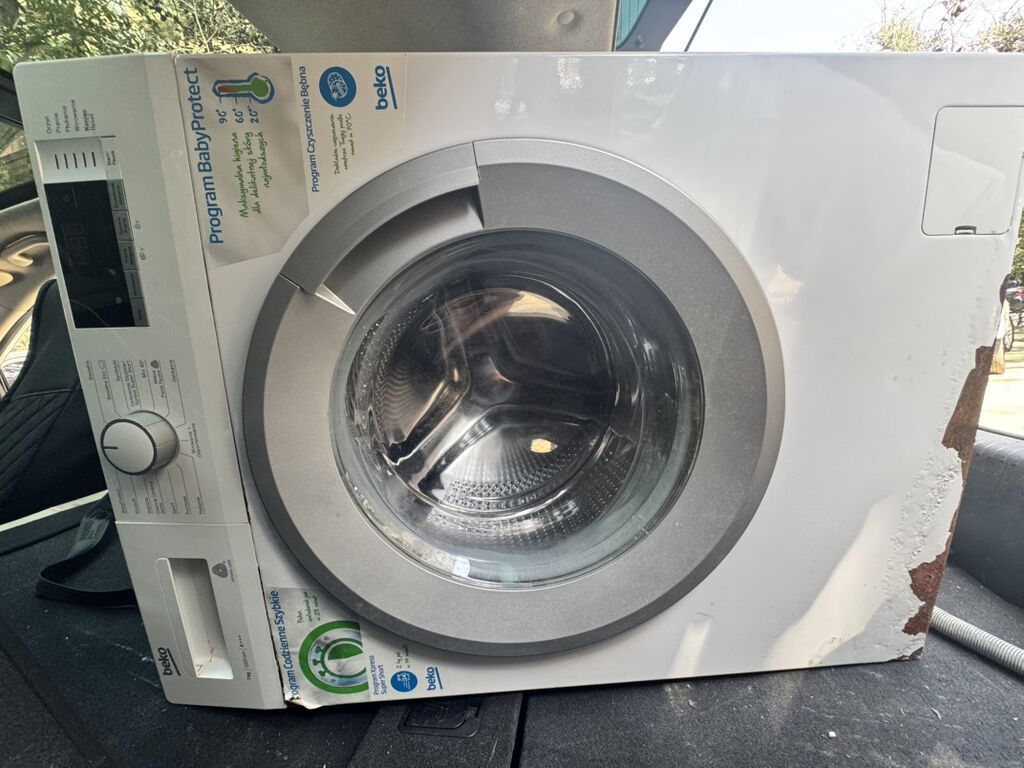 Beko önyükləməli paltaryuyan maşın İşlək vəziyyətdədir heç bir — Paltaryuyan maşınlar, Bakı
