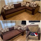 Künc divan satılır 180 azn.Unvan neapol dairesi.olcusu 2.60 uzun 1.70 — Furniture