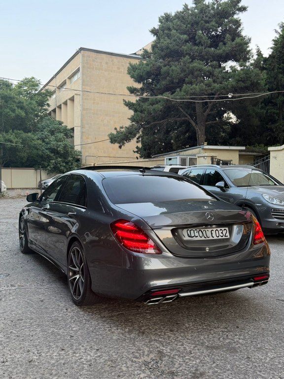 Mercedes S 450, 3.0 L, 2018 il, 175 000 km — Avtomobillər, Bakı (5)