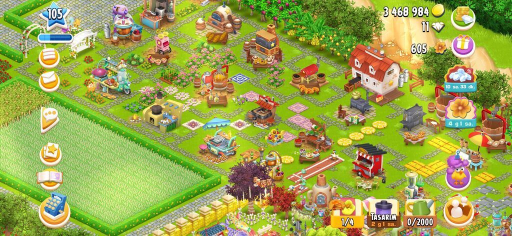 Salam Hay Day oyun hesabi 105lvl Dolu hesabdir deyerinden ucuz satilir — Elektronika, Salyan (5)