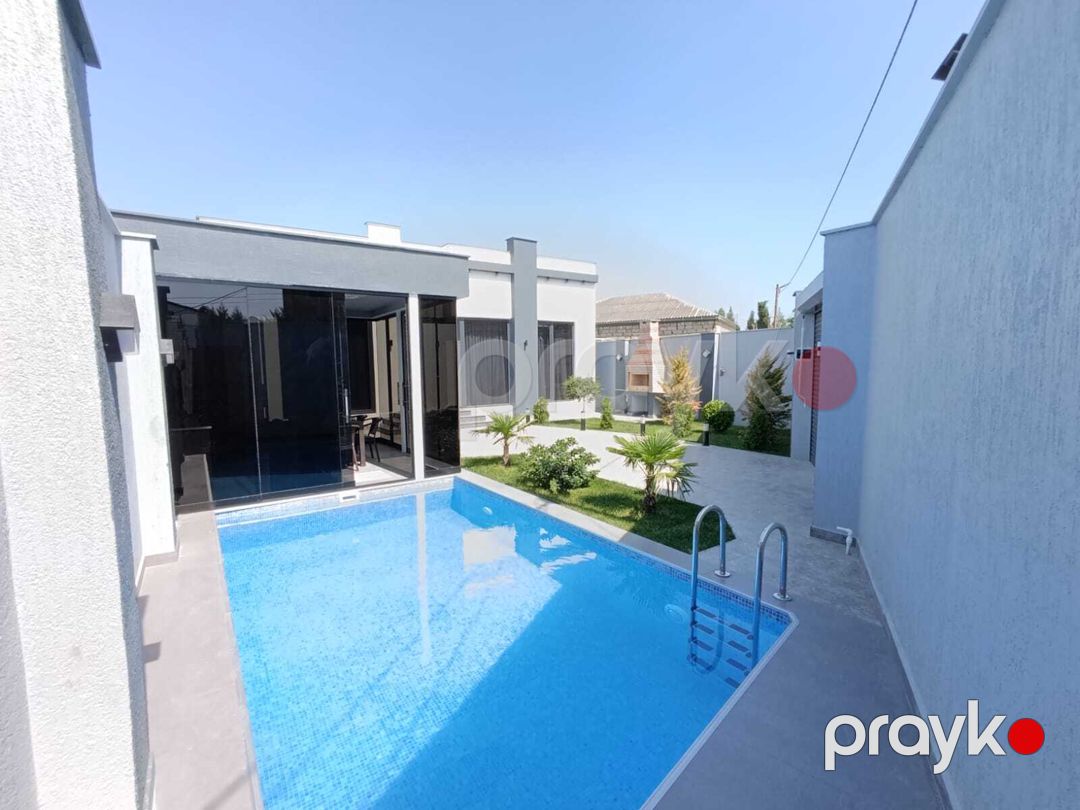 Satılır 4 otaqlı həyət evi/bağ evi 155 m² — Ev, villa, Bakı (2)