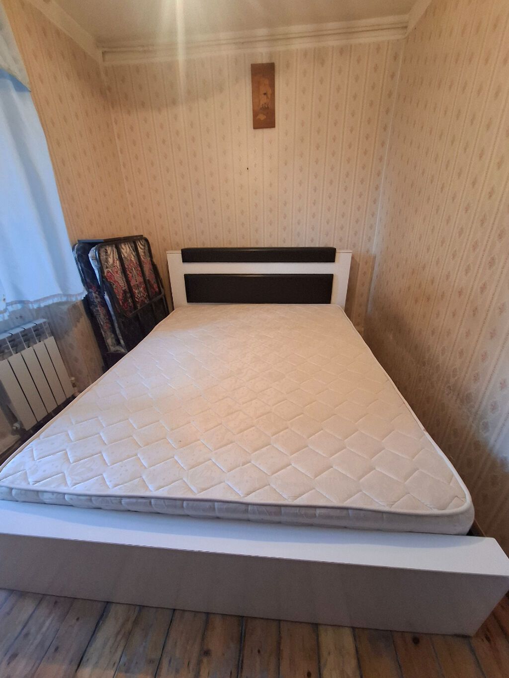 İkinəfərlik yataq dəsti - Ölçü: təxmini 140–160 sm en, 190–200 sm — Mebel, Bakı (2)
