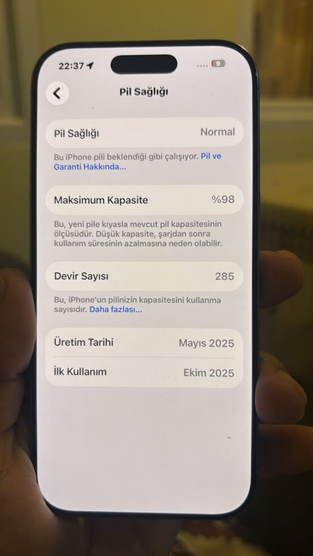 IPhone 16 Pro, 128 GB, Space Gray, Face ID — Apple iPhone, Bakı (2)