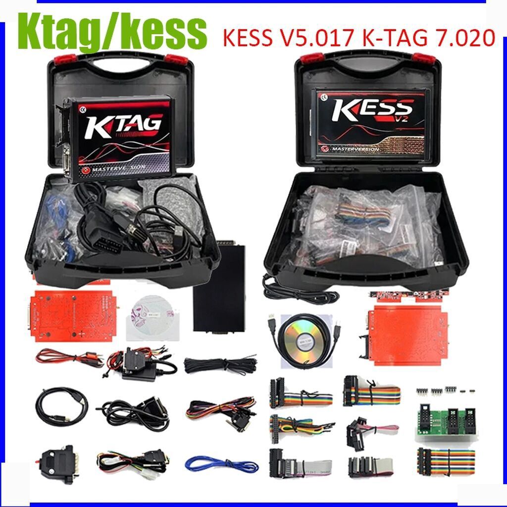 KESS V2 + KTAG Masterversion – ECU/TCU oxuma‑yazma dəsti Məhsul — Avto, Qobustan (3)