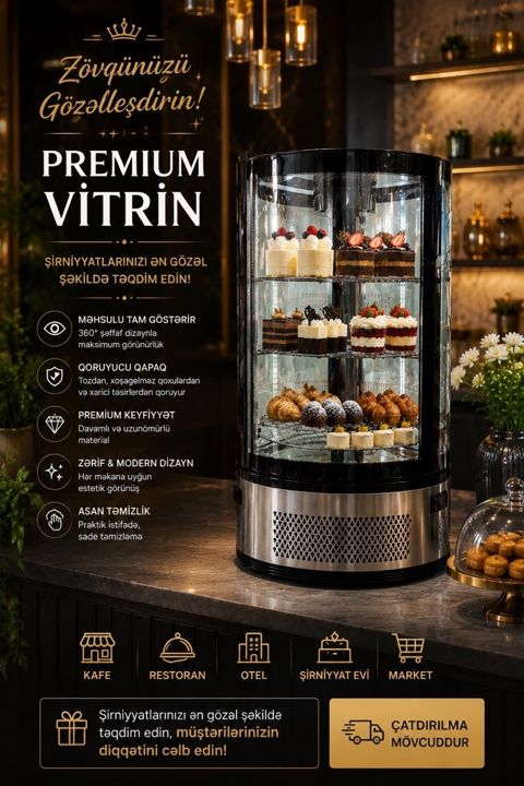 Şirniyyat vitrini — Bakı