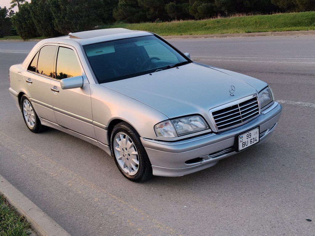Mercedes C 200, 2.0 L, 1999 il, 23 369 km — Avtomobillər, Bakı (7)