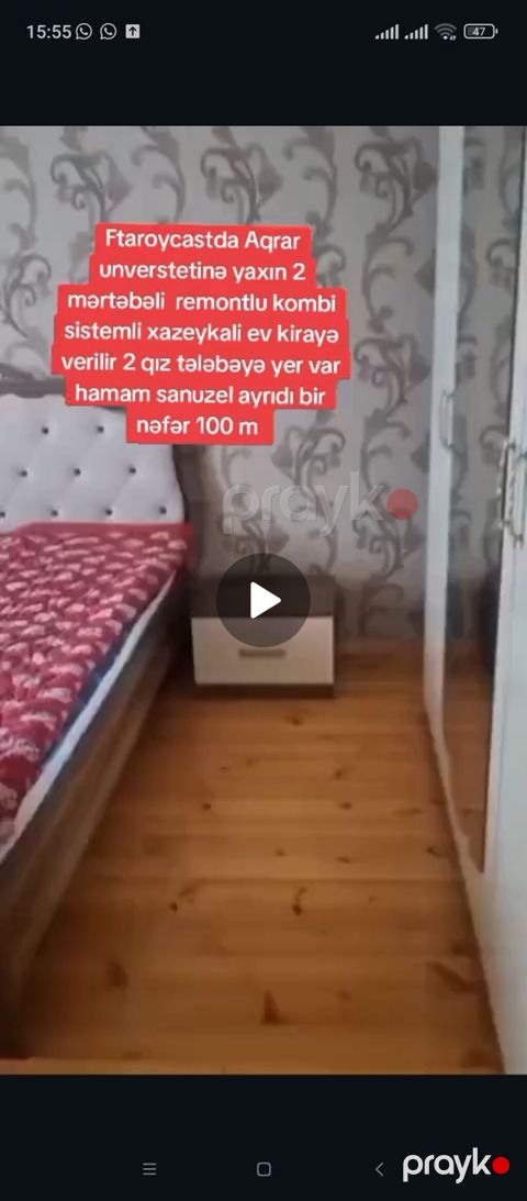 Ünvan Gəncə şəhəri tələbələr üçün kirayə evlər çevir bax