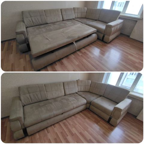 Künc divan . Satılır 350 azn . 2,2*1,5 ölçüsündə. Açılır. Ünvan — Min bir xirdavat dunyasi — Sofas