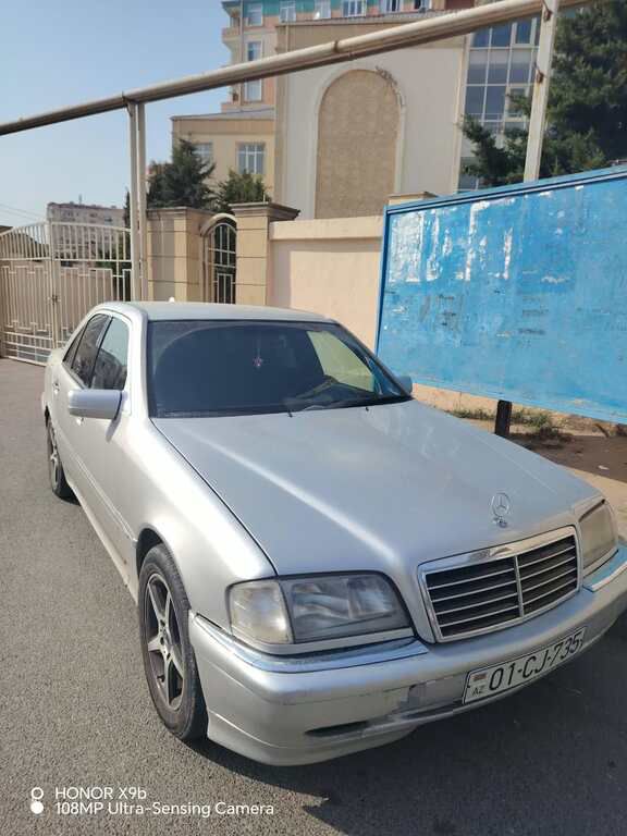 Mercedes C 180, 1.8 L, 1995 il, 476 000 km — Avtomobillər, Bakı (6)