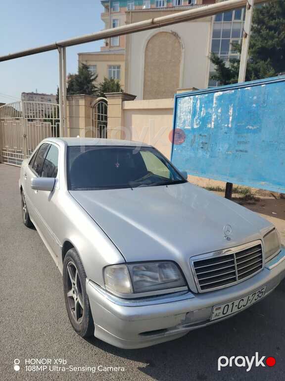 Mercedes C 180, 1.8 L, 1995 il, 476 000 km 01-CJ-735 — Avtomobillər, Bakı (6)
