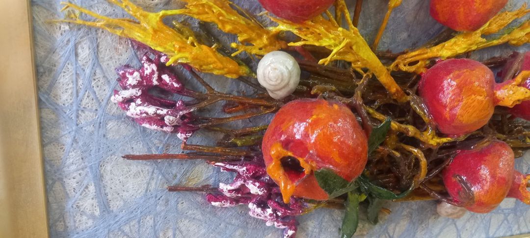 Təbii floristika əsəri — Heykəlciklər və fiqurlar, Bakı (6)