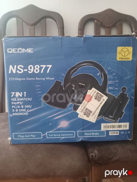 QEOME NS-9877 oyun sükan dəsti – 270° dönmə bucağına malik “Game