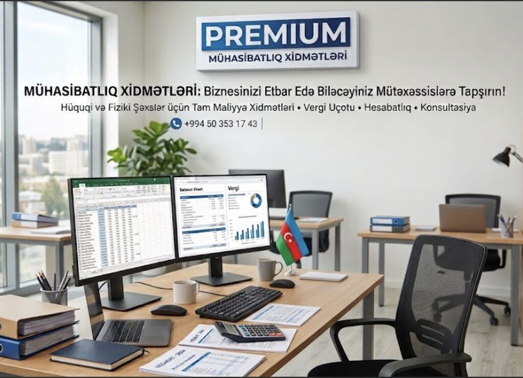 PREMIUM Mühasibatlıq Xidmətləri – Biznesinizi etibar edə biləcəyiniz