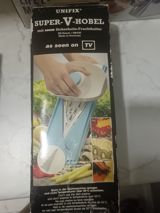 UNIFIX Super-V-Hobel tərəvəz/mişeri doğrayıcı - Almaniyada istehsal — Ayten Yuce