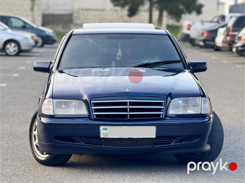 Mercedes C 180, 1.8 L, 1996 il, 598 000 km — Avtomobillər, Bakı (4)