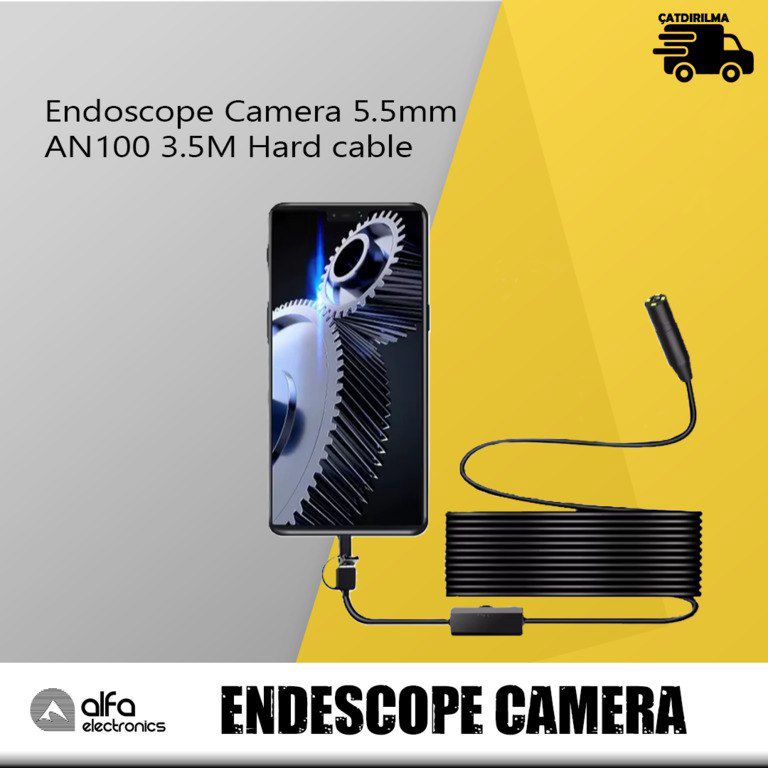 Endoskop kamera "AN100 Sərt Kabel" 3.5 metr — Elektronika, Bakı