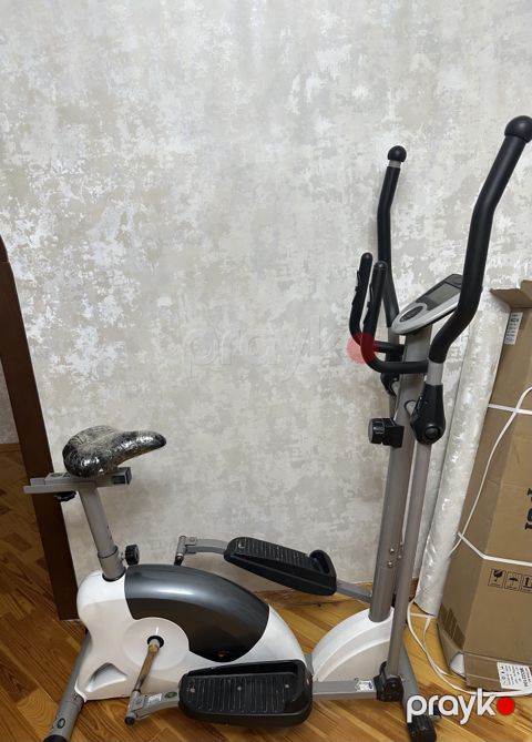 2-in-1 elliptik trenajor (velosiped və xizək rejimi) — Sumqayıt