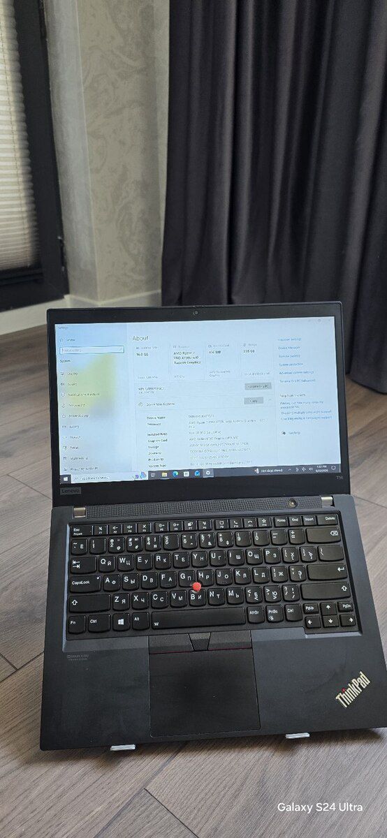 Lenovo Thinkpad T14 TOUCSCREN 16 Ram 256 SSD — Elektronika, Bakı