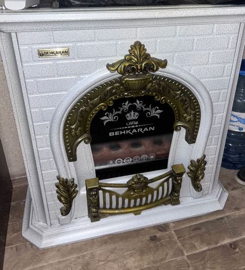 Behkaran Elektrik Kamin Peçi — Klassik Dekor