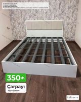 Çarpayı – 160×200 sm - Mexanizm: açılan, bazalı (içi anbar kimi — Furniture