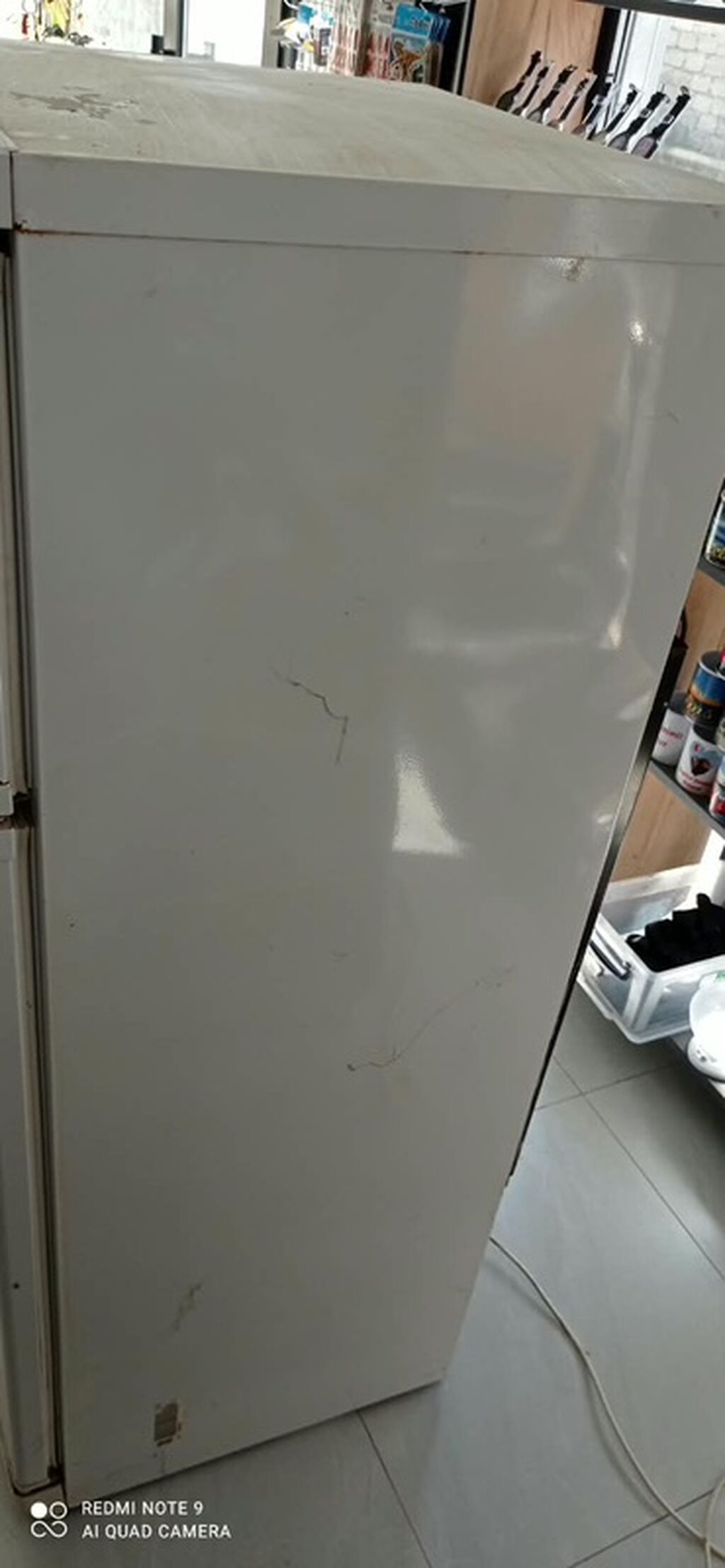 İşlənmiş 2 qapılı Indesit Soyuducu Satılır, rəng - Ağ — Soyuducular, Digah (2)