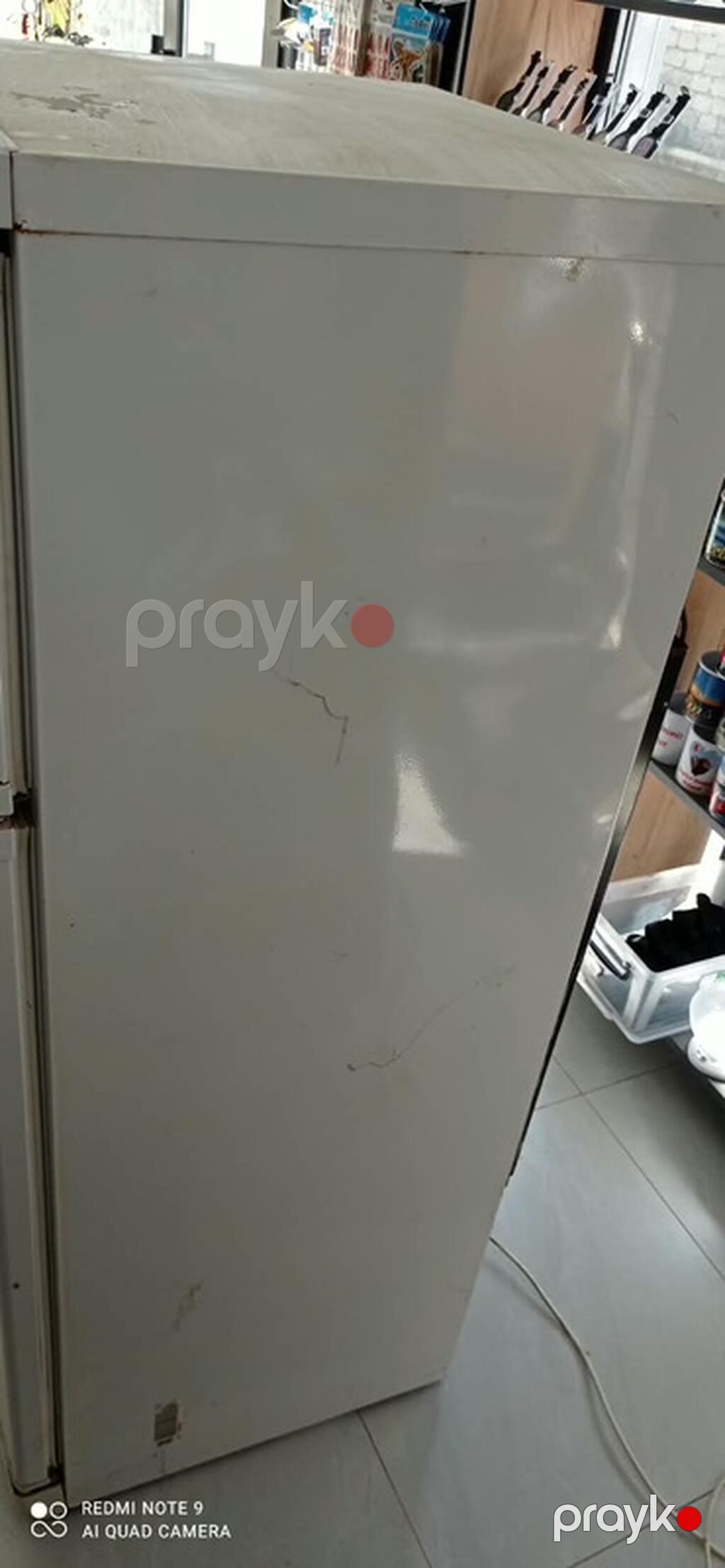 İşlənmiş 2 qapılı Indesit Soyuducu Satılır, rəng - Ağ — Soyuducular, Digah (2)