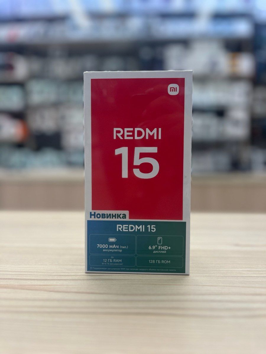 Xiaomi Redmi 15 Titan Gray 128GB/6GB — Smartfonlar, Bakı
