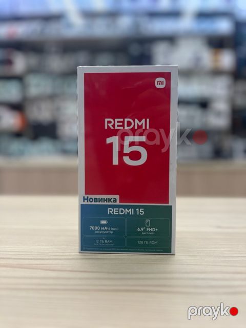 Xiaomi Redmi 15 Titan Gray 128GB/6GB — Bakı