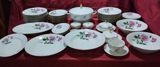 Nahar dəsti, rəng - Ağ, Farfor, 12 nəfərlik — Memmedhuseyn Orucov