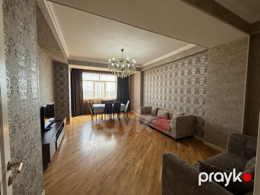 İcarəyə verilir 3 otaqlı yeni tikili 120 m² — Mənzil, Bakı (2)