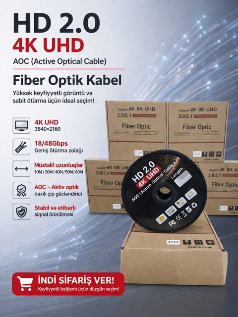 HDMI Fiber optik kabel